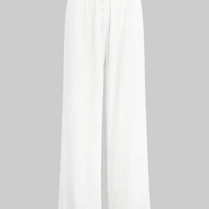 NWT Leset Pointelle Boxer Pant White Small